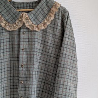 Blouse Pléione verte